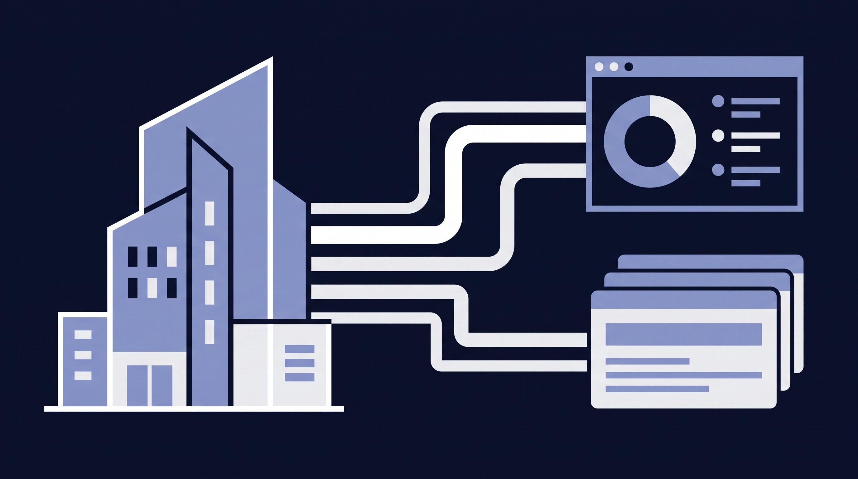 Illustration of loan pipeline and investor capital connected in one CRM